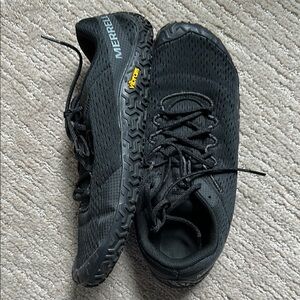 Merrell Men's Black Athletic Shoes— never worn